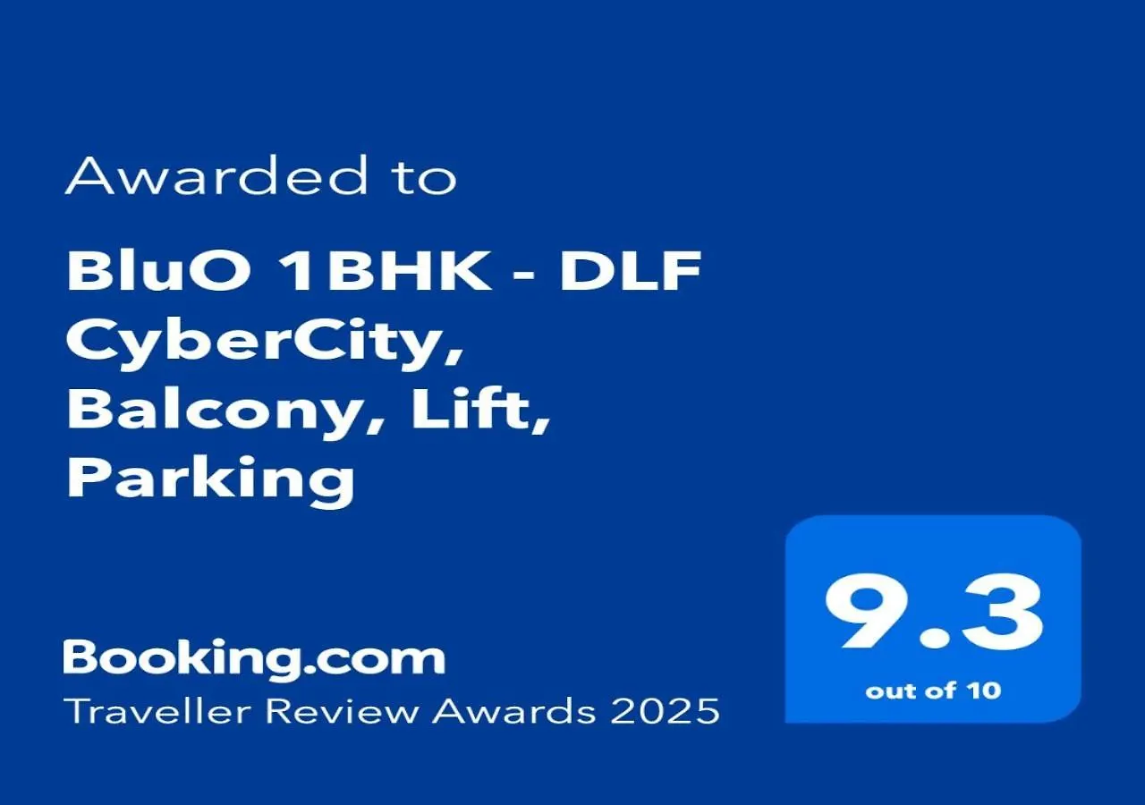 Bluo 1Bhk - Dlf Cybercity, Balcony, Lift, Parking Gurgaon 0*,  Indien